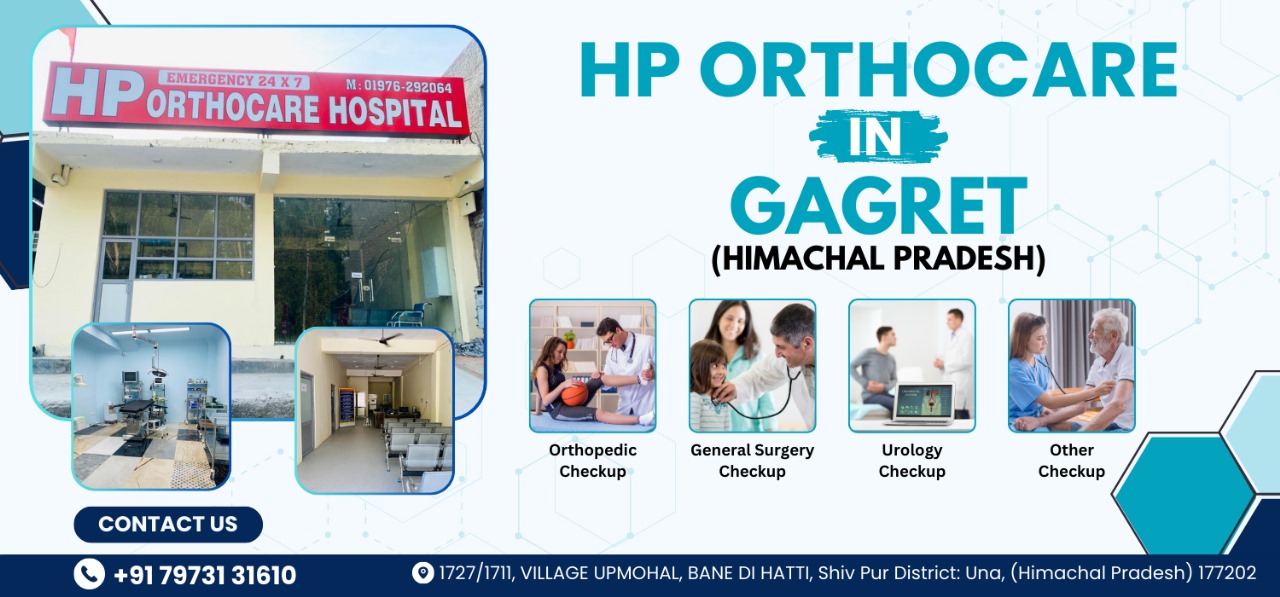 BEST ORTHOPEDIC HOSPITAL IN GAGRET, Himachal